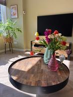 Salontafel, Huis en Inrichting, Tafels | Salontafels, Ophalen, Gebruikt, 100 tot 150 cm, Rond