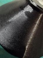 schaal rood zwart geribbeld, Huis en Inrichting, Woonaccessoires | Schalen en Manden, Ophalen of Verzenden, 'T Olde Gre-j, Info@toldegrej.nl