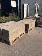 Partij Grindtegels - Terrastegels, Tuin en Terras, Tegels en Klinkers, Gebruikt, Ophalen of Verzenden, 10 m² of meer, Grind
