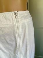 J388 Giorgia Grati maat 42=L designer rok rokje wit vintage, Giorgio Grati, Wit, Maat 42/44 (L), Ophalen of Verzenden