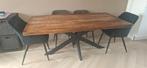 Houten Eettafel, Huis en Inrichting, Tafels | Eettafels, Ophalen of Verzenden, Rechthoekig, 150 tot 200 cm, 50 tot 100 cm