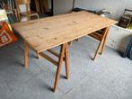 Opklapbare Werktafel / Klustafel, Ophalen