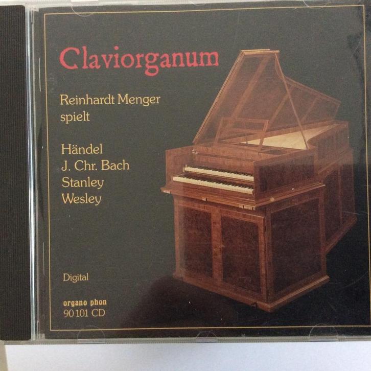 Claviorganum, Reinhardt Menger., Cd's en Dvd's, Cd's | Klassiek, Gebruikt, Overige typen, Barok, Ophalen of Verzenden