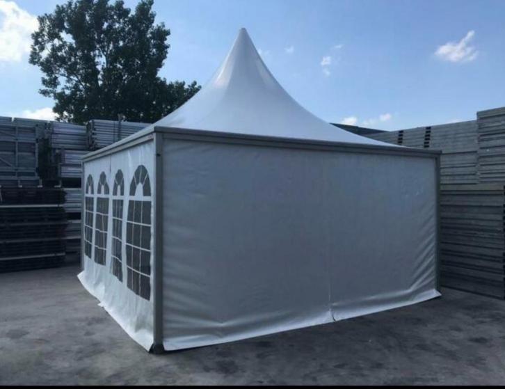3 pagodetenten, Tuin en Terras, Partytenten, Gebruikt, 5 tot 8 meter, Ophalen