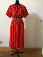 Jurk lang rood 100 % katoen., Kleding | Dames, Jurken, H&M, Maat 42/44 (L), Ophalen of Verzenden, Zo goed als nieuw