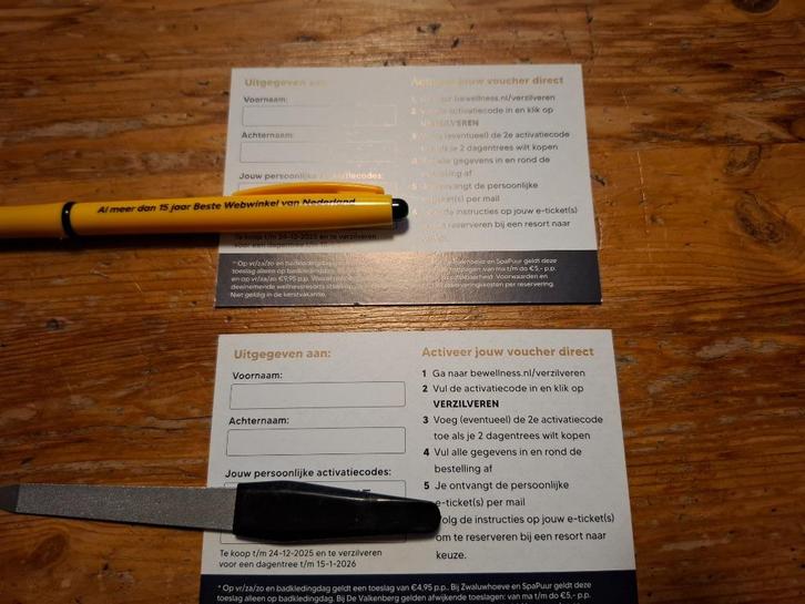 Sauna kortingskaarten, Tickets en Kaartjes, Kortingen en Cadeaubonnen, Twee personen, Spa of Sauna, Kortingsbon
