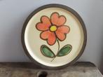 gratis verzenden vrolijk vintage bord, wandbord bloem plant, Ophalen