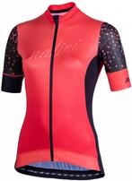 NALINI AIS STILOSA 2.0 FIETSSHIRT KORTE MOUWEN ROOD/ZWART DA, Nieuw, Ophalen of Verzenden, Dames, S