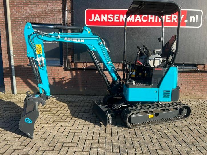 Airman minigraver AX19U-7 Pro-spec+, Zakelijke goederen, Machines en Bouw | Kranen en Graafmachines, Graafmachine, Ophalen