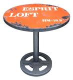 Industriële bistrotafel 77 x 80 cm. *NIEUW*, Rond, Nieuw, 50 tot 100 cm, Industrieel, bistro