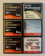 Compact flash kaartjes SanDisk, Sandisk, Ophalen of Verzenden, Zo goed als nieuw, Fotocamera