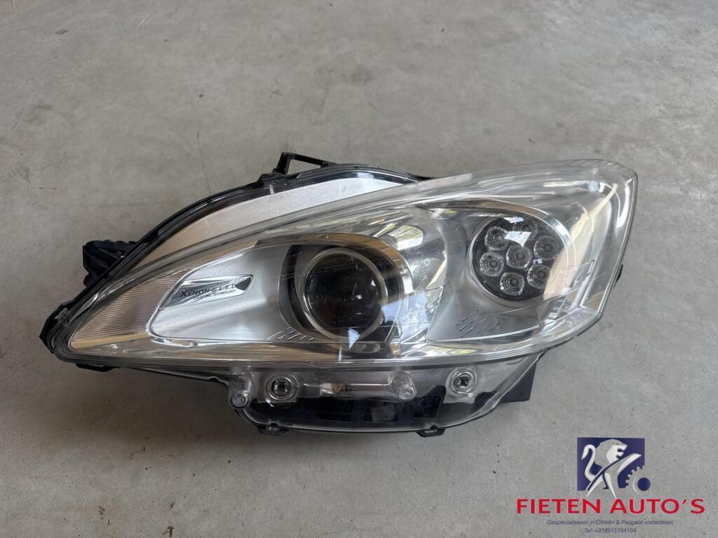 Koplamp rechts Peugeot 508/SW/RXH LED Xenon defect 6208W5, Auto-onderdelen, Verlichting, Gebruikt, Valeo, Ophalen of Verzenden