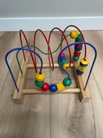 Houten kralen spiraal peuter speelgoed, Ophalen, Zo goed als nieuw, Duw- of Trekspeelgoed