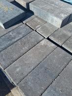 Restpartij longstones - paars/bruin - 6,5m² - €15, Tuin en Terras, Klinkers, Zo goed als nieuw, Beton, 5 tot 10 m²