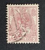 nvph 58 gestempeld Koningin Wilhelmina bontkraag 1899-1921, Postzegels en Munten, Postzegels | Nederland, Verzenden, Gestempeld