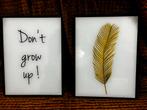 HoomStyle Glaslijst Set - Moderne Wanddecoratie, Huis en Inrichting, Woonaccessoires | Wanddecoraties, Ophalen of Verzenden, Zo goed als nieuw