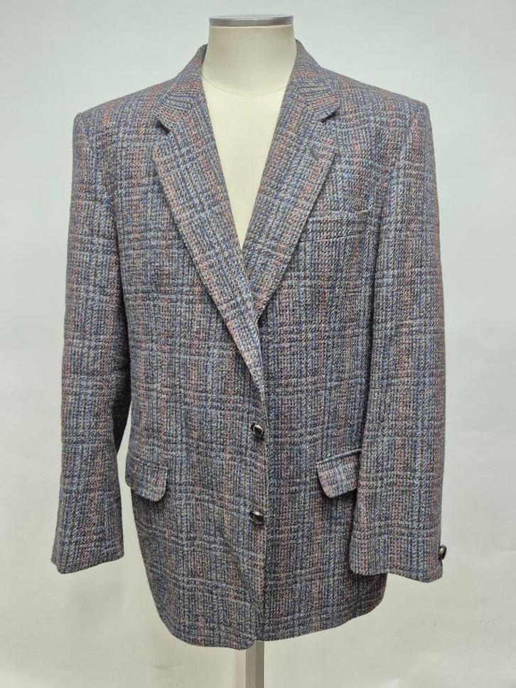 Harris Tweed blazer maat 54, Kleding | Heren, Kostuums en Colberts, Gedragen, Maat 52/54 (L), Overige kleuren, Ophalen