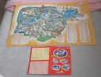 Efteling plattegrond en spaarkaart vintage, Verzamelen, Efteling, Ophalen of Verzenden, Zo goed als nieuw