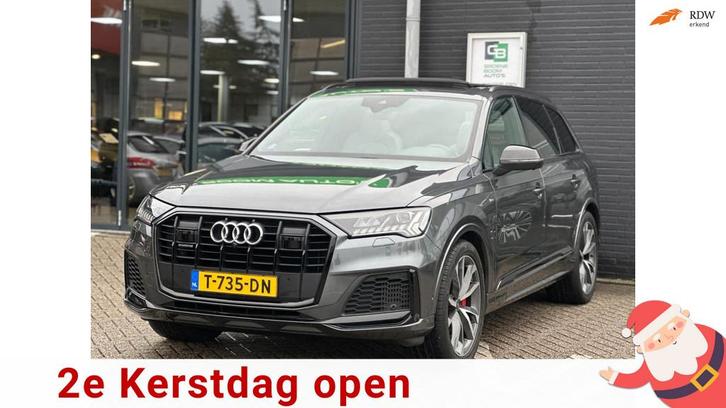 Audi Q7 60 TFSI e quattro Competition/PANO-DAK/CAMERA/CARPLA, Auto's, Audi, Bedrijf, Te koop, Q7, 4x4, ABS, Achteruitrijcamera