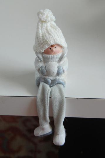 Leuk winter poppetje / figuurtje / beeld NIEUW beschikbaar voor biedingen