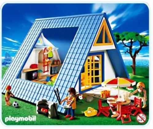3230 zomerhuis + 4860 meisje + 4863 strandbuggy + 4864 badje, Kinderen en Baby's, Speelgoed | Playmobil, Nieuw, Complete set, Ophalen of Verzenden