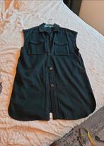 Lange vest/gilet zonder mouwen mt 46/48, Kleding | Dames, Grote Maten, Zwart, Trui of Vest, Ophalen of Verzenden, Zo goed als nieuw