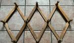 Vintage Houten Kapstok / Mokkenrek, Wandkapstok, Gebruikt, Ophalen of Verzenden, Minder dan 100 cm
