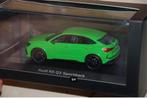 1:43 AUDI RS Q3 kyalami green Minichamps dealer ed NIEUW WRH, Hobby en Vrije tijd, Modelauto's | 1:43, Verzenden, Zo goed als nieuw