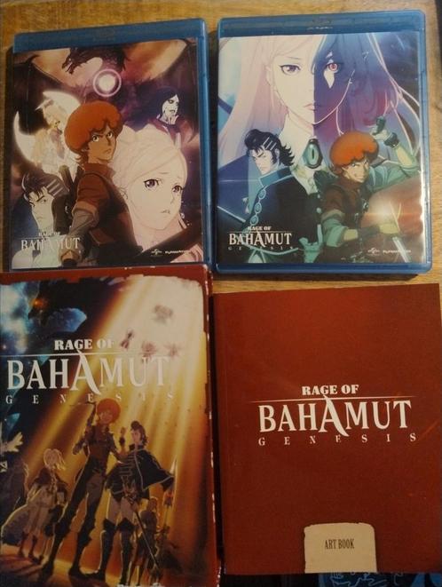 Rage of Bahamut complete collection Genesis blu-ray, Cd's en Dvd's, Blu-ray, Zo goed als nieuw, Tekenfilms en Animatie, Boxset