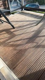 Hardhout Bankirai vlonderplanken 6 m2, Ophalen, Zo goed als nieuw, Hout