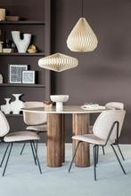 Showroom uitverkoop ronde eettafel met marmer blad Eleonora, Overige materialen, Modern - luxury, Rond, Nieuw