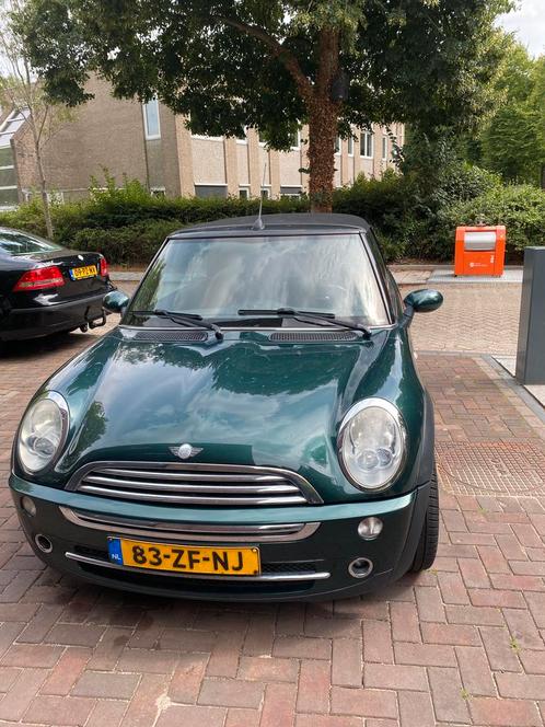 Mini 1.6 16V Cooper Cabrio AUT 2008 Groen, Auto's, Mini, Particulier, Cabrio, Centrale vergrendeling, Parkeerassistent, Benzine