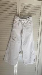 Zara jeans wit maat 128, Meisje, Ophalen of Verzenden, Broek, Zo goed als nieuw