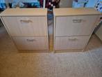 Twee schoenenkasten, Huis en Inrichting, Kasten | Schoenenkasten, Ophalen, Zo goed als nieuw, Modern
