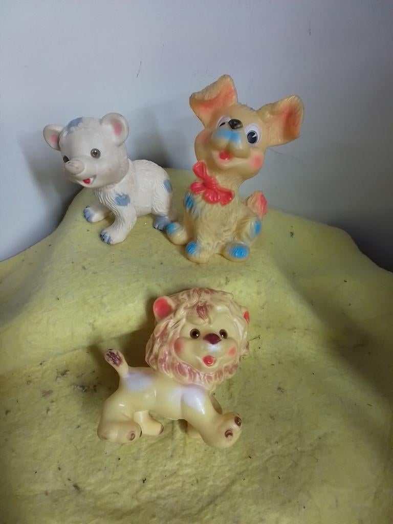 9454) DEP  piep beestjes, Antiek en Kunst, Antiek | Speelgoed, Ophalen of Verzenden