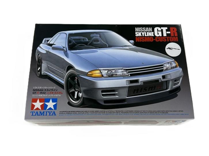 Tamiya 1:24 Nissan Skyline GT-R (R32) Nismo-Cu., Hobby en Vrije tijd, Modelbouw | Auto's en Voertuigen, Nieuw, Auto, Groter dan 1:32