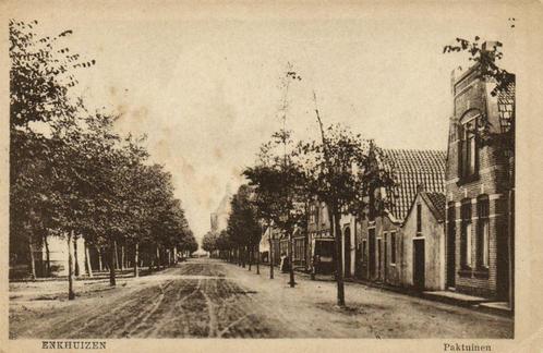 Enkhuizen, Paktuinen - ongelopen, Verzamelen, Ansichtkaarten | Nederland, Ongelopen, Noord-Holland, 1920 tot 1940, Ophalen of Verzenden