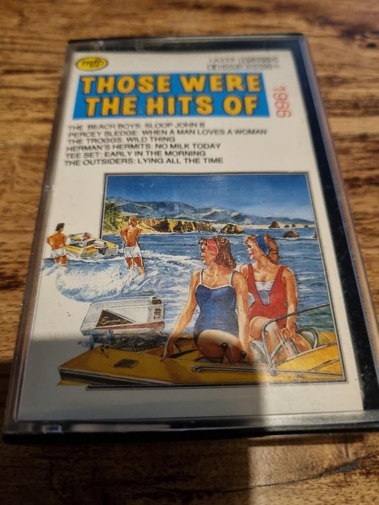 Cassetteband - Those Were The Hits Of 1966, Gebruikt, 1 bandje, Ophalen of Verzenden, Origineel
