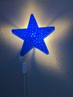 Ikea Vintage Blauwe Ster kinderlamp, Ophalen of Verzenden, Zo goed als nieuw, Kunststof