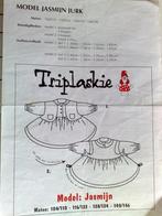 4 x Triplaskie kinderpatronen-broek-jurk-bodywarme-€1,50 p.p, Verzenden, Kind, Overige merken