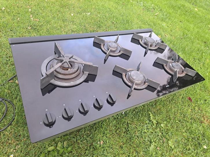 ATAG HG570H, Witgoed en Apparatuur, Fornuizen, Gebruikt, Inbouw, Gas, 5 kookzones of meer, Minder dan 85 cm, 60 cm of meer, Ophalen