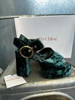 Orla see by chloe 39 velvet velours groen, Kleding | Dames, Ophalen of Verzenden, Zo goed als nieuw, Groen