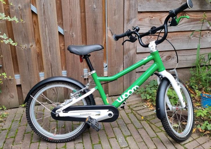 Woom 3 kinderfiets, Fietsen en Brommers, Fietsen | Kinderfietsjes, Zo goed als nieuw, 16 tot 20 inch, Ophalen