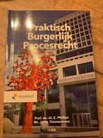 Praktisch burgerlijk procesrecht, Boeken, Studieboeken en Cursussen, Zo goed als nieuw, Noordhoff Uitgevers, Beta, HBO