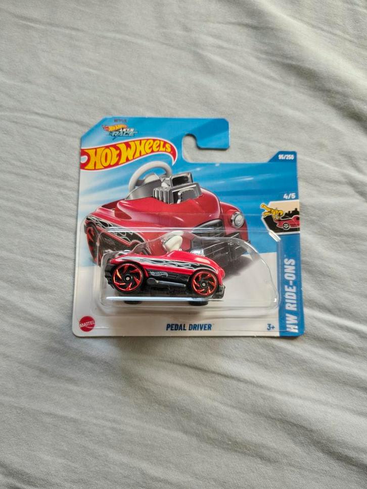 Hot wheels pedal driver Treasure hunt, Hobby en Vrije tijd, Modelauto's | Overige schalen, Nieuw, Auto, Ophalen of Verzenden