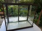 Winkelvitrine mahoniehout glas Cadbury's, Ophalen