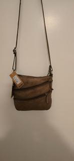 Schoudertas leer DSTRCT, Ophalen of Verzenden, Zo goed als nieuw, Bruin, Leer