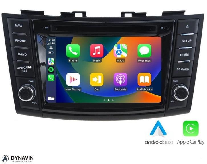 radio navigatie suzuki swift 2017 carplay android 14 usb, Auto diversen, Autoradio's, Ophalen of Verzenden