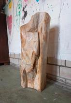 ½e PRIJS: 40 Kilogram's XXXL Versteend Hout Sculptuur, Ophalen