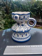 Portugeese fleskandelaar, Antiek en Kunst, Antiek | Keramiek en Aardewerk, Ophalen of Verzenden